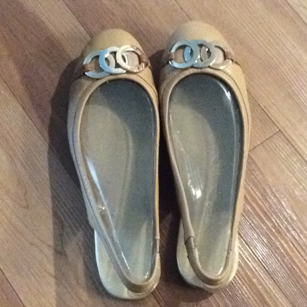 Tignanello sling back leather shoes
